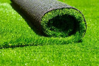 Unrolling artificial grass
